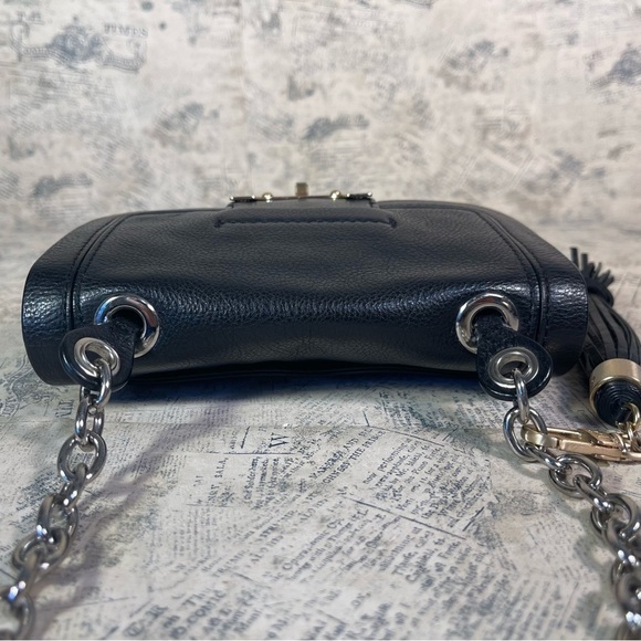 DIANE VON FURSTENBERG MINI HARPER LEATHER CROSSBODY BAG - Picture 7 of 13